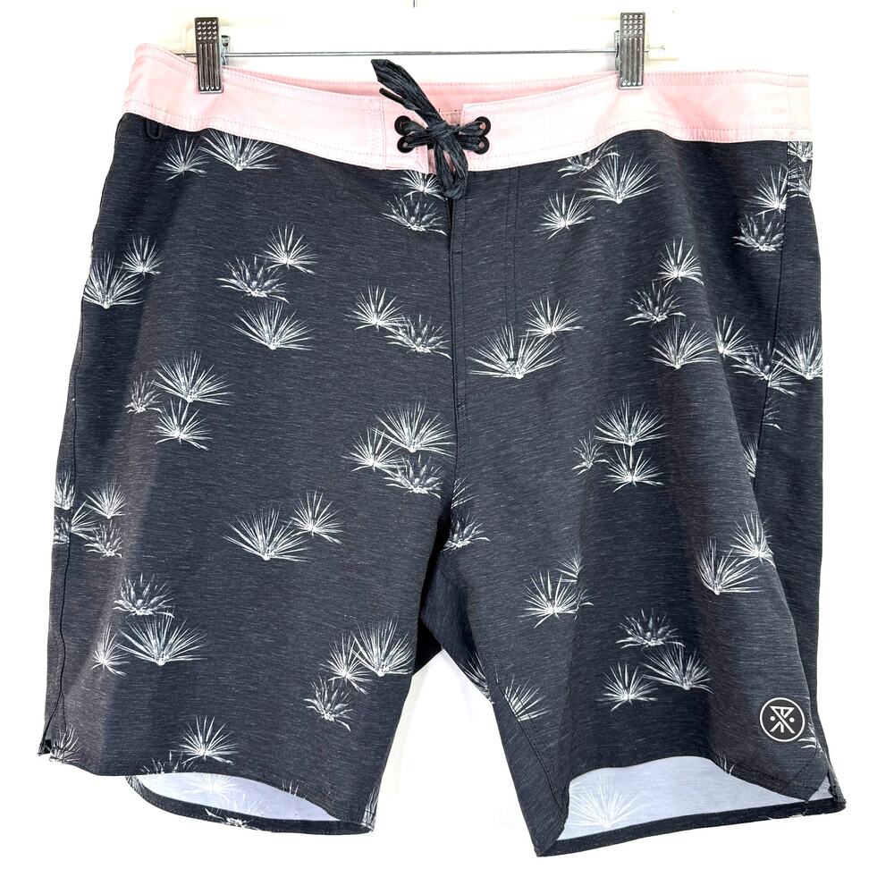 Roark Men's The Passage Agave Boardshorts Swimwear Size 36